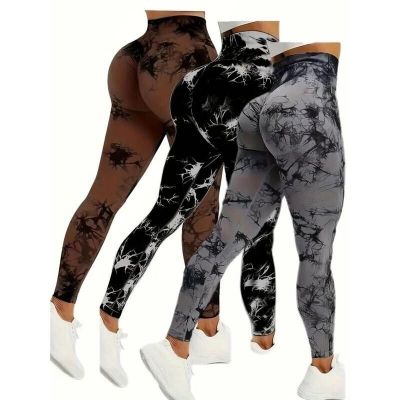 3pac High-Waisted Seamless Yoga Pants,Butt Lift, Tummy Control, Workout Leggings